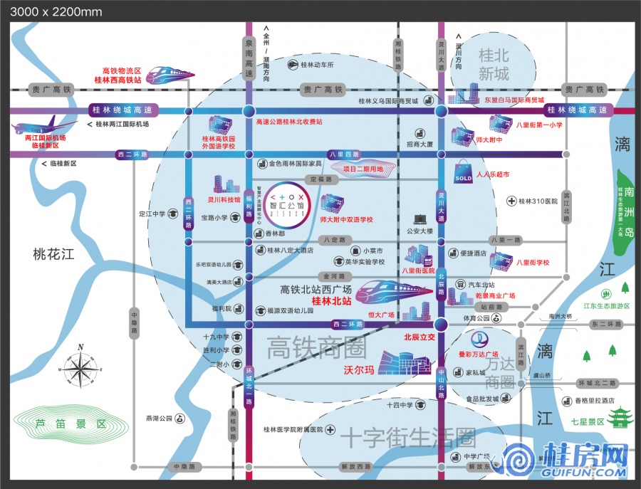 牧川智汇公馆区位图