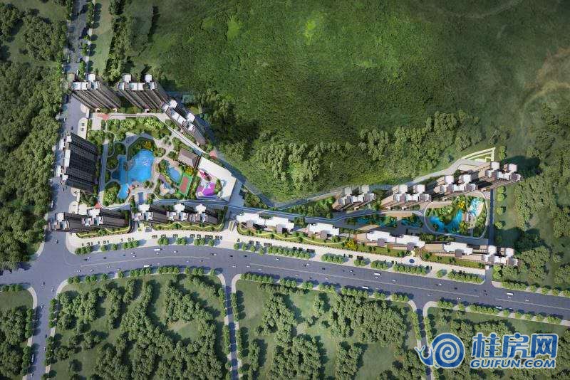 祥龙云居·那山那水鸟瞰图