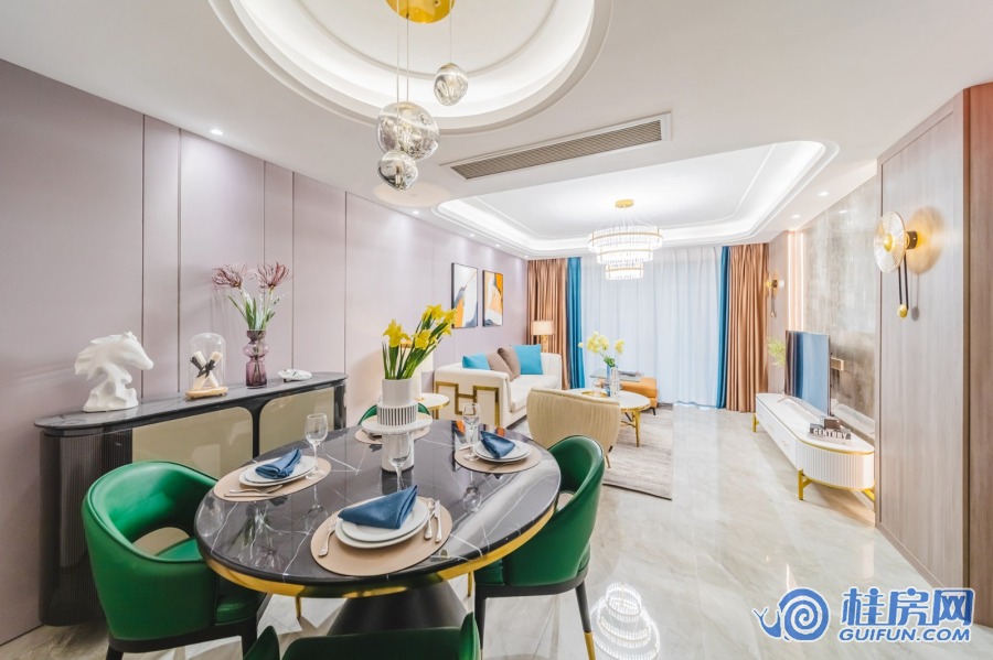 大河坊样板间实景图