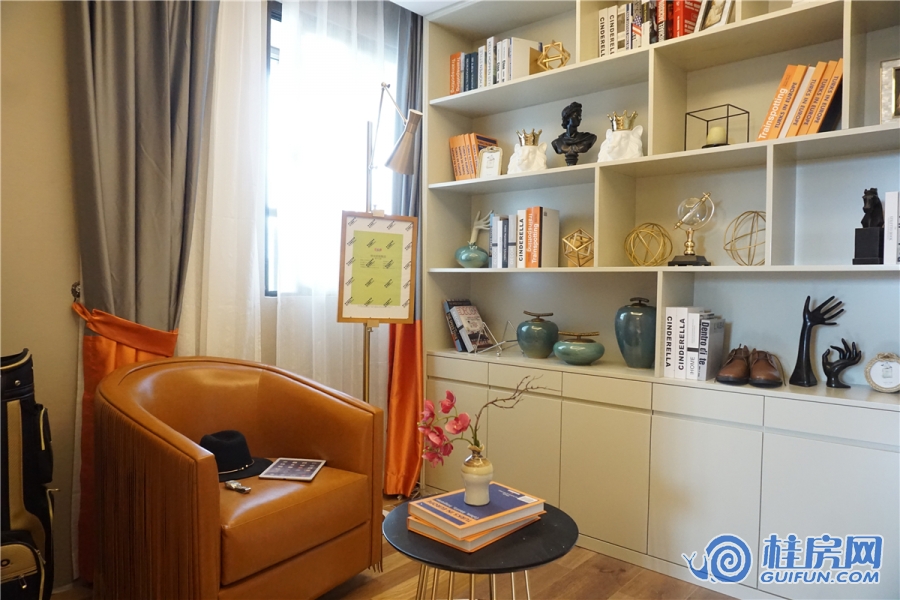 联发悦溪府89㎡样板间（书房）