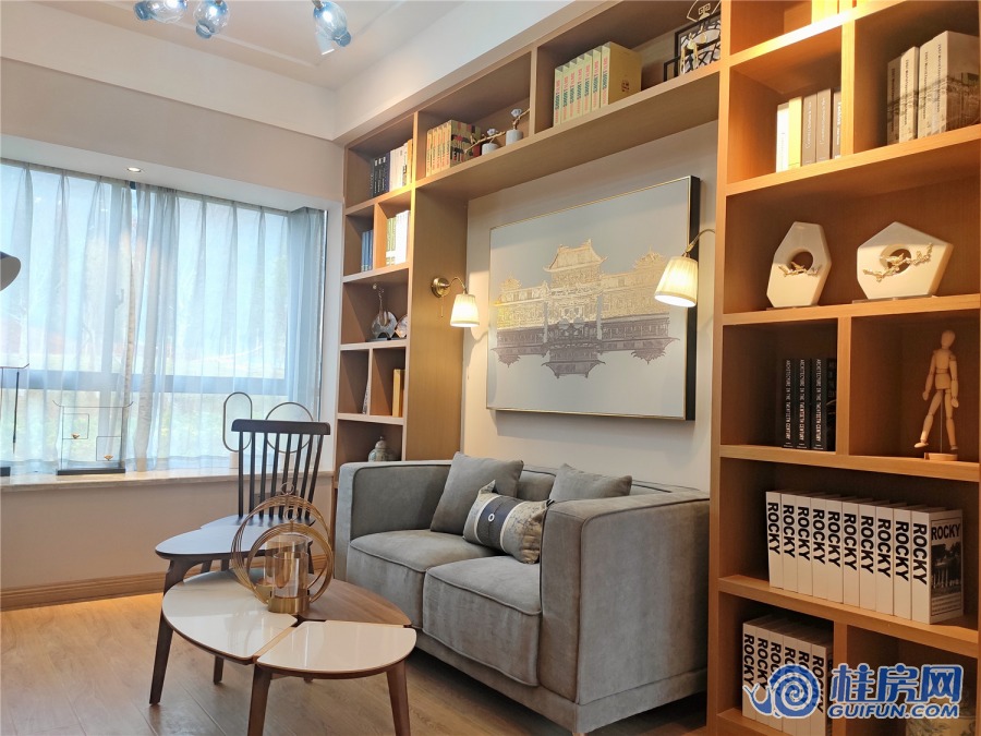 祥龙云居那山那水A户型样板间112㎡书房