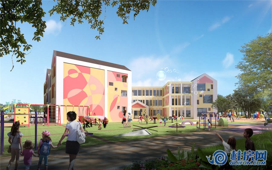 交投地产·兴进锦城幼儿园效果图