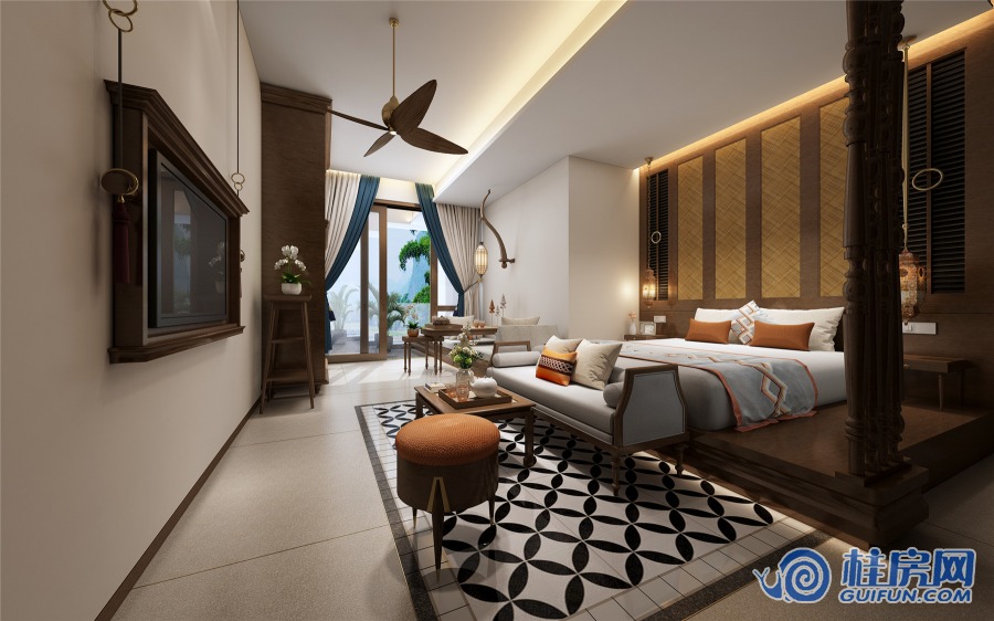 自在桂林H2雨仁样板间