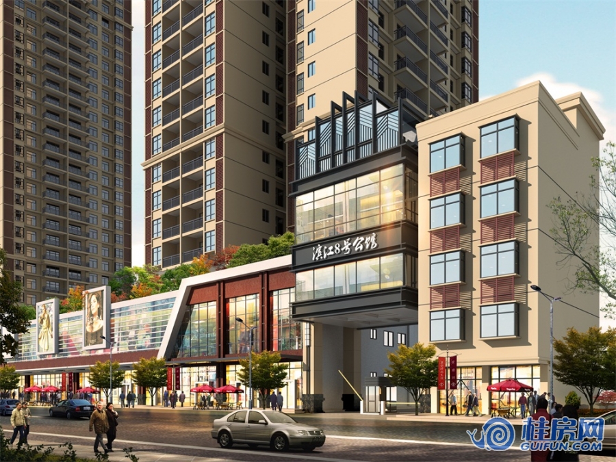 滨江·云尚大门效果图