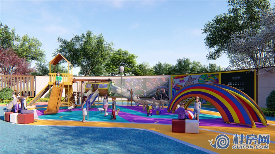 桂林吾悦华府幼儿园效果图（2018.9）