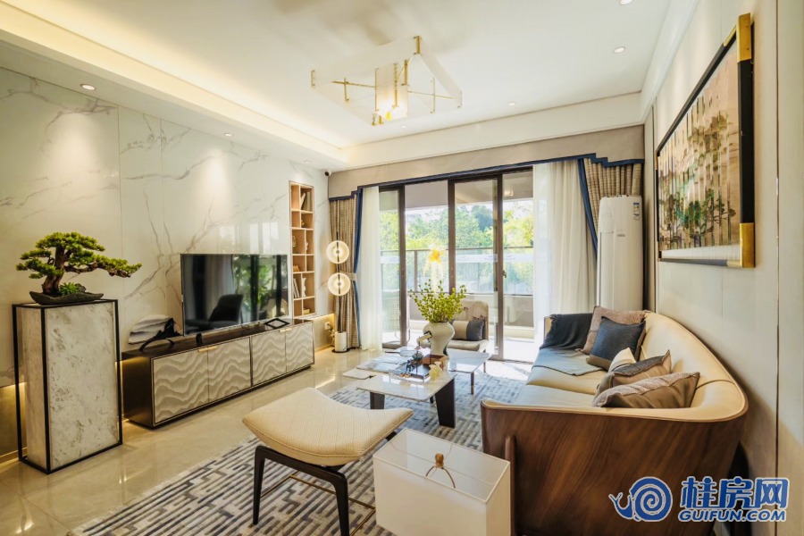 伴山雅集样板间—— 客厅