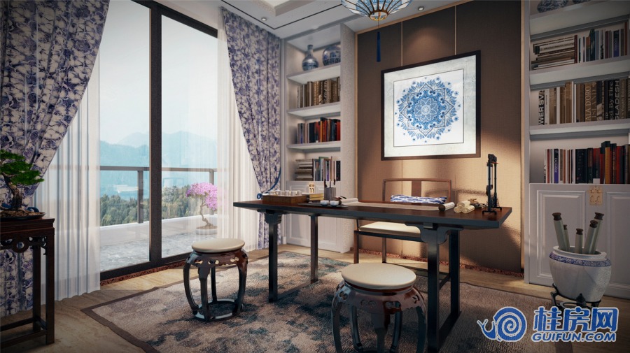 彰泰学府样板间效果图