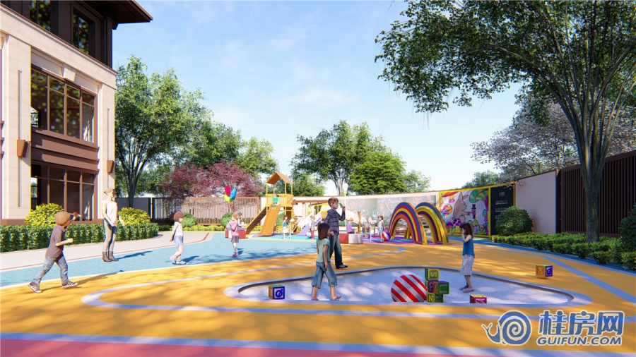 桂林吾悦华府幼儿园效果图（2018.9）