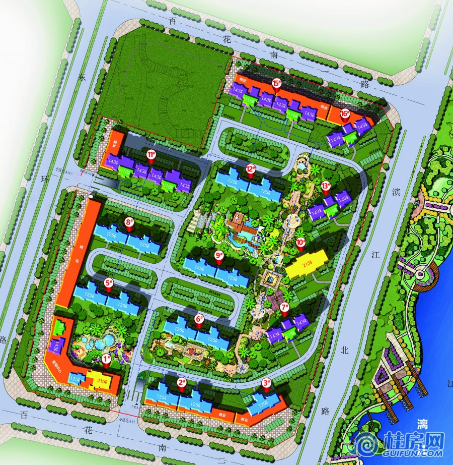 灵川碧桂园楼座图