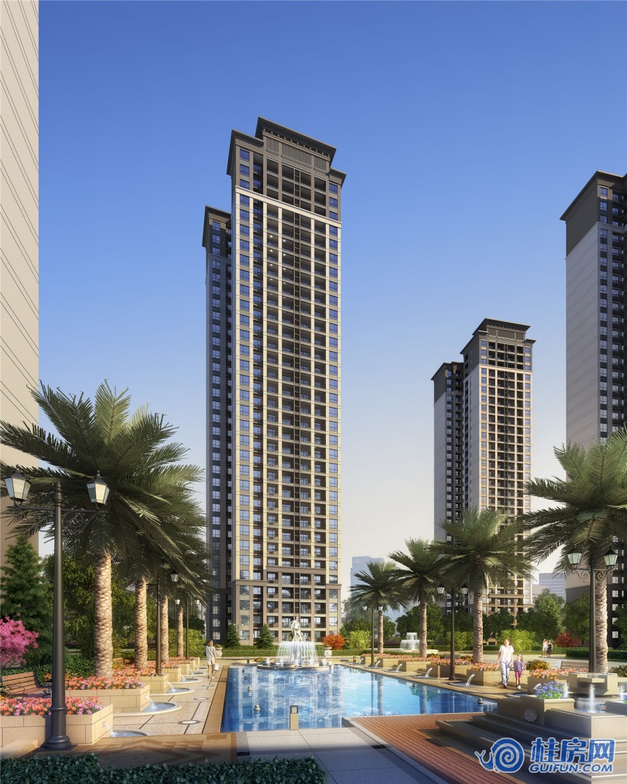 宏湖中央城效果图