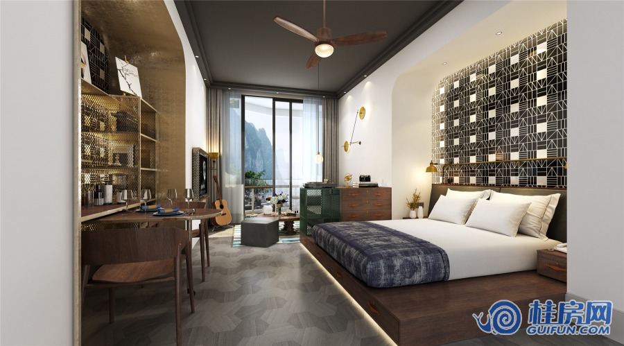 自在桂林H6旅坞样板间