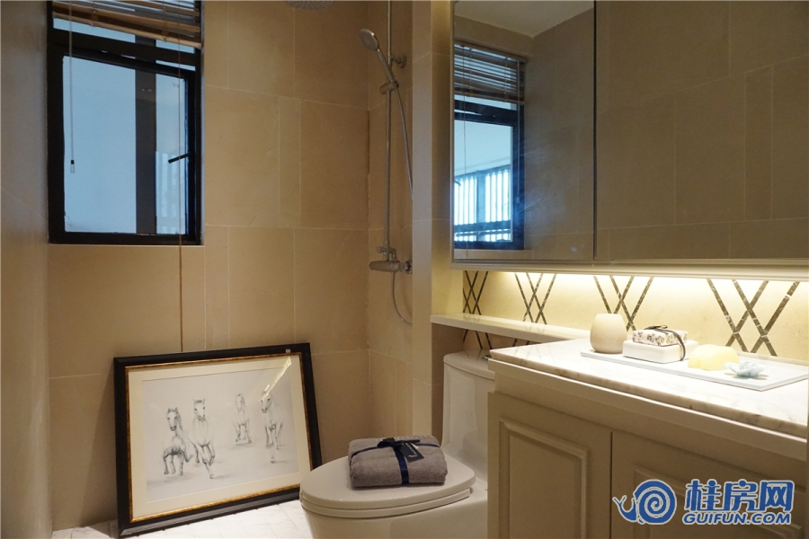 联发悦溪府89㎡样板间（卫生间）