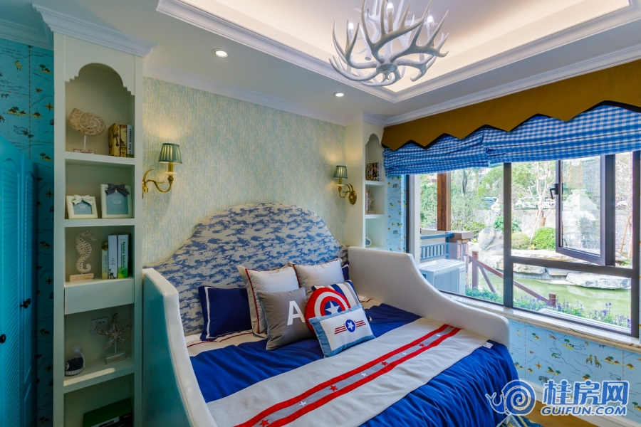 兴进御园95㎡洋房样板间房间