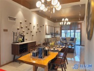 祥龙云居那山那水A户型样板间112㎡客厅餐厅