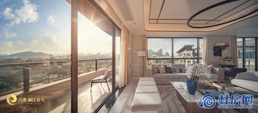 实景样板间-室内-260平揽江大平层