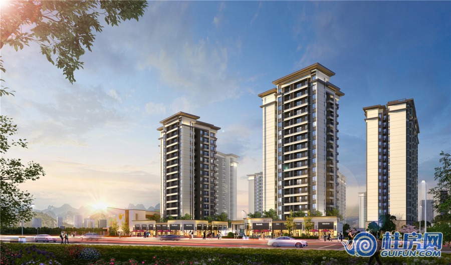 联发乾景御府效果图