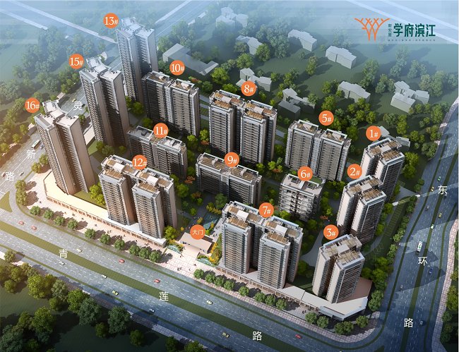 新安厦学府滨江三房两厅