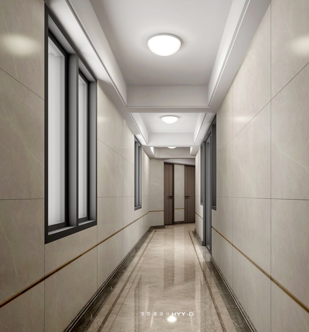 碧园华骊茗城大堂效果图