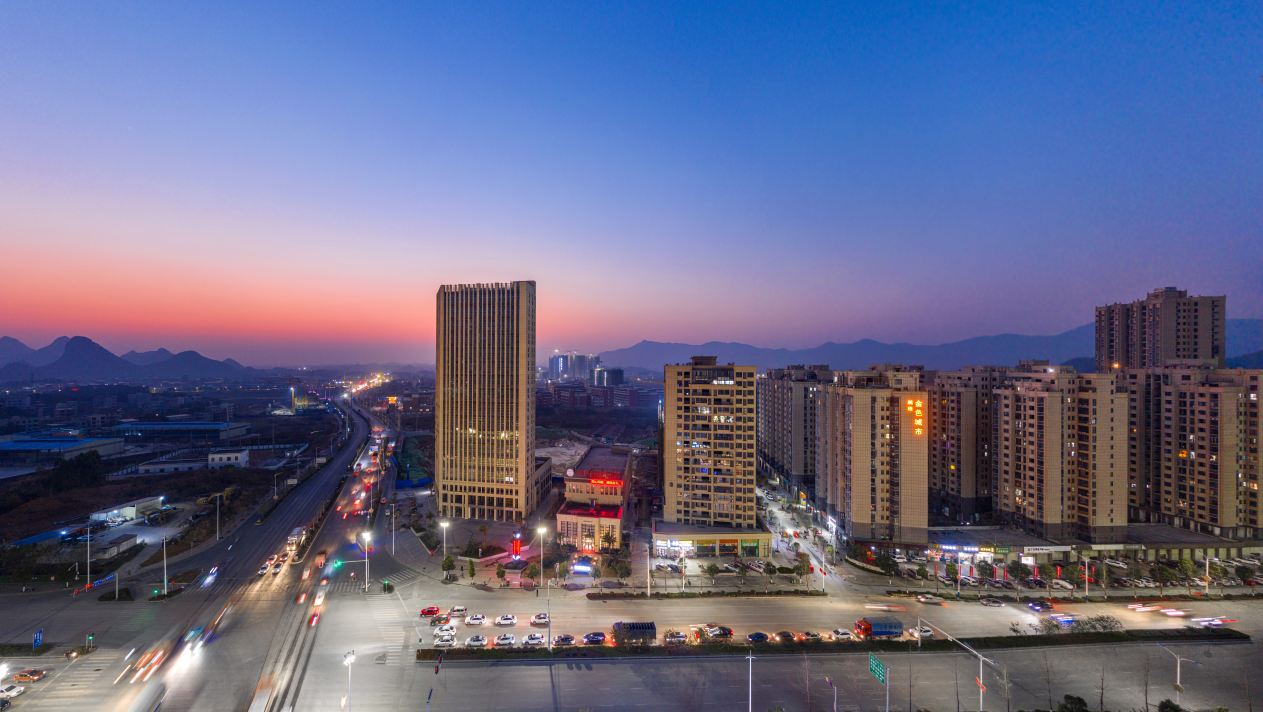 鹏程·金色城市实景图