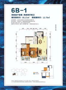 极佳天悦城6B-1户型