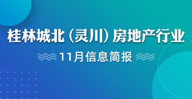 桂林城北（灵川）房地产行业11月信息简报