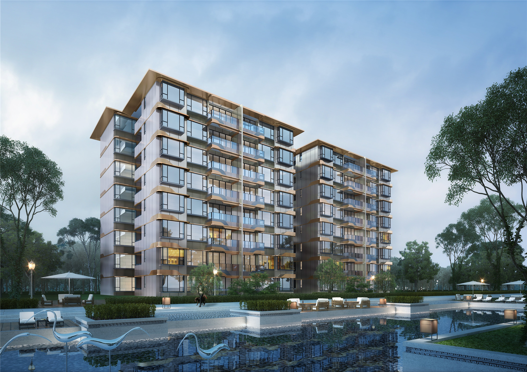 桂海晴岚效果图