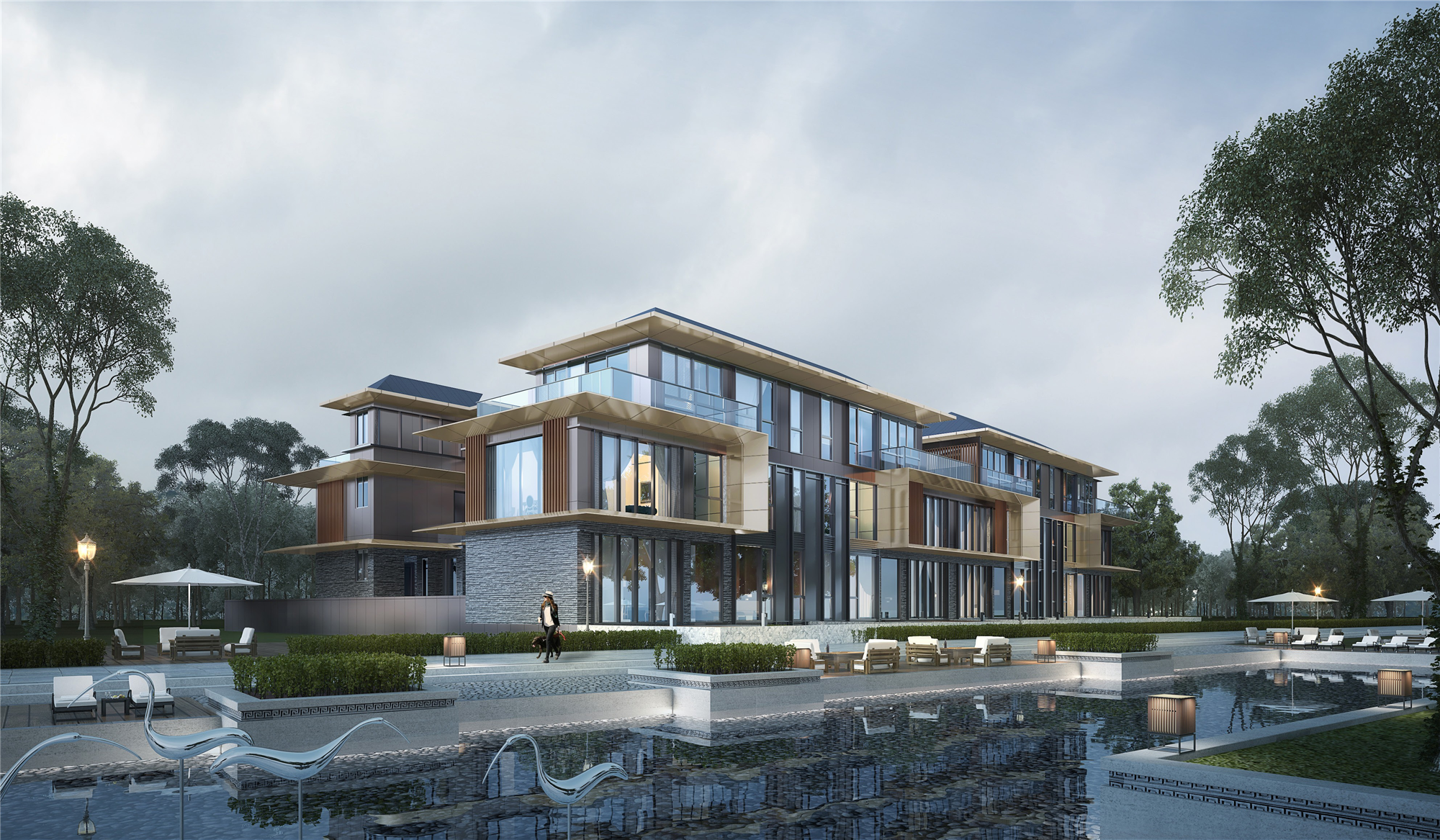 桂海晴岚效果图