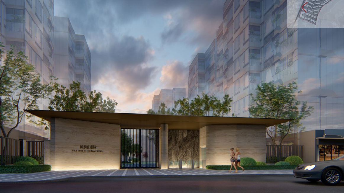 桂海晴岚配套图