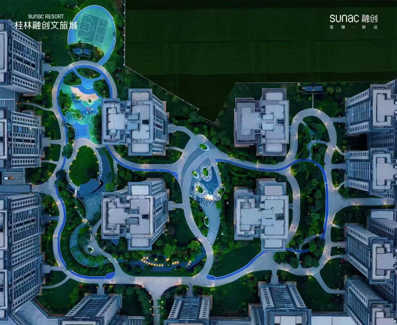 桂林融创文旅城实景图（2021.12.15）