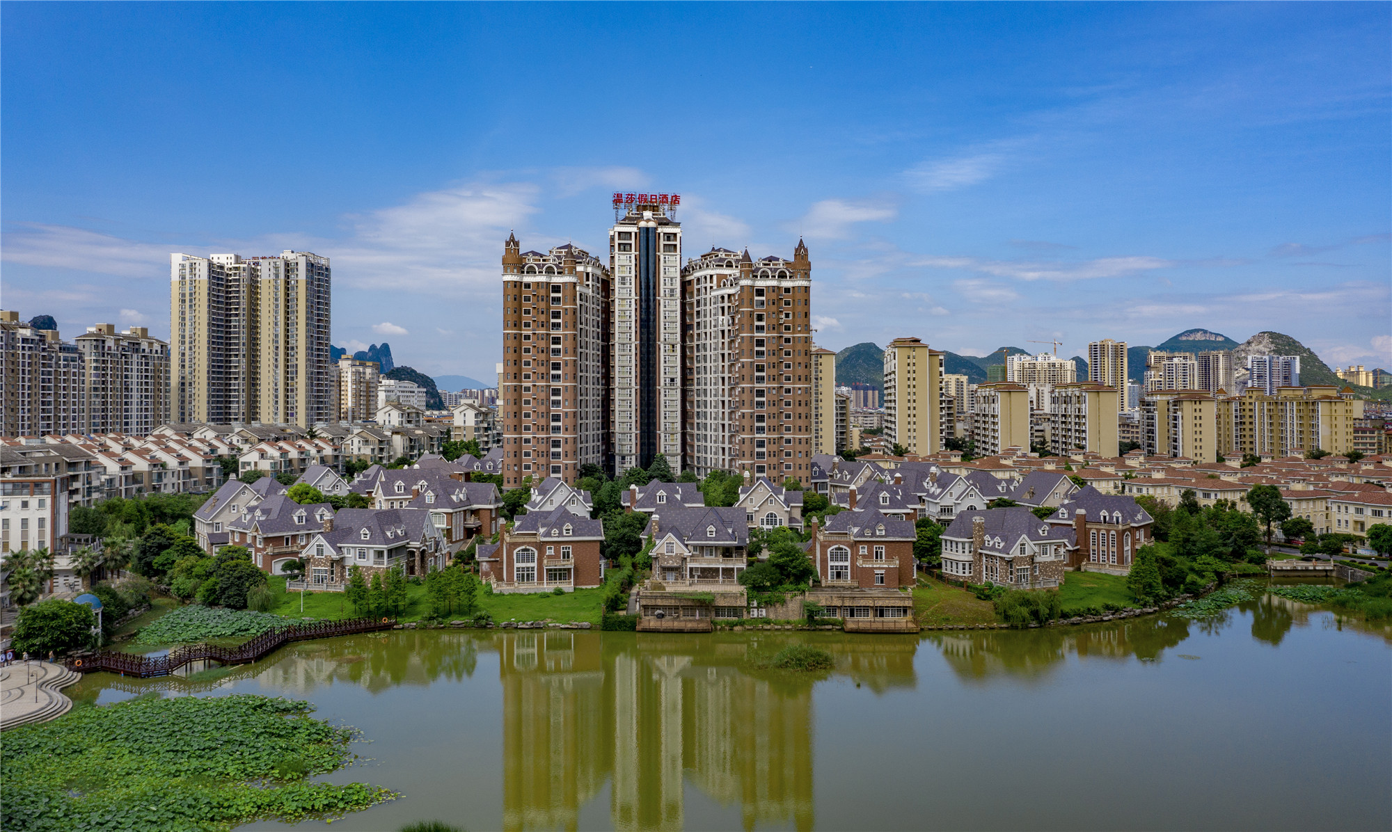 奥林匹克花园实景图