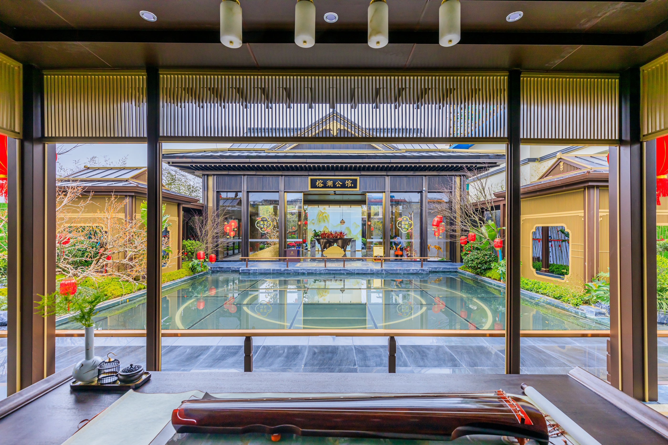 兴进榕湖公馆营销中心实景图（2022.2.26）