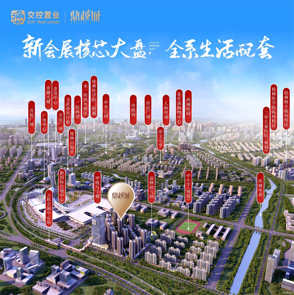 交控置业·鼎越城配套图