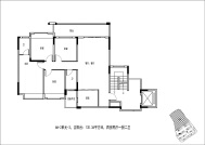 130.36㎡ 四房两厅一厨二卫