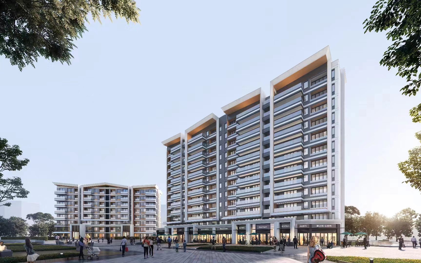 项目住宅效果图