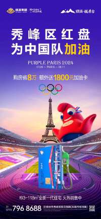 绿涛·悦景台为奥运喝彩 为中国加油 购房减8万 再送1800加油卡